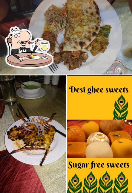 Meals at Pream sweets and veg restaurant