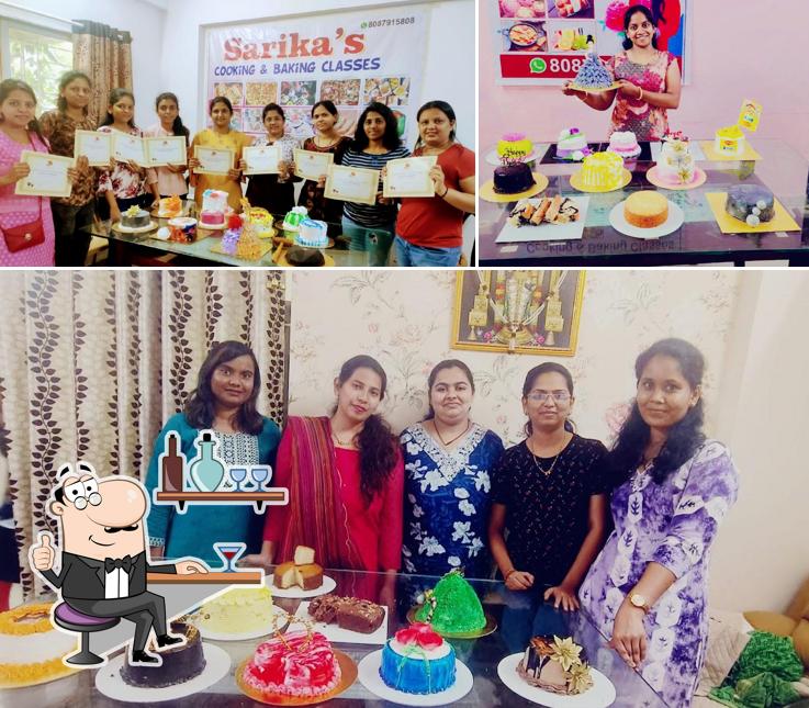 The interior of Sarika's Cooking & Baking Classes and Cakes Oders