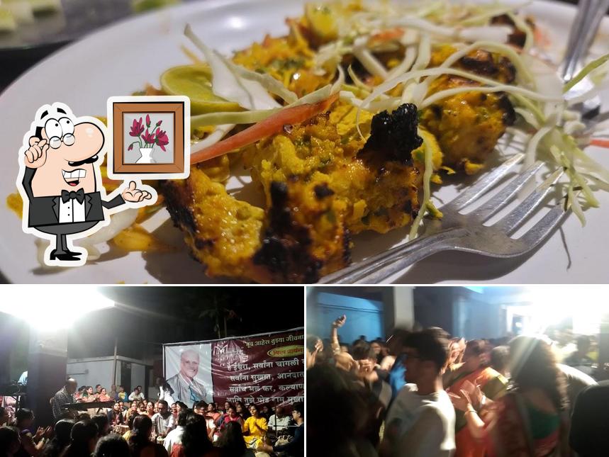 The image of interior and food at Akhil Restaurant And Bar