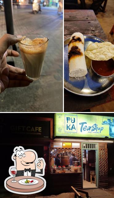 PuKa Teashop is distinguished by food and exterior