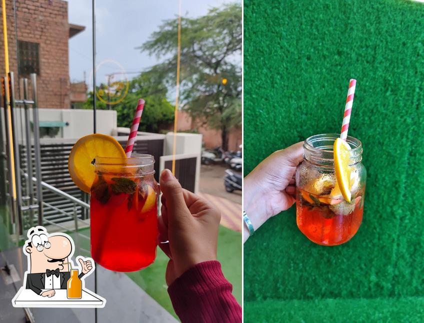 M5 Cafe serves a range of drinks