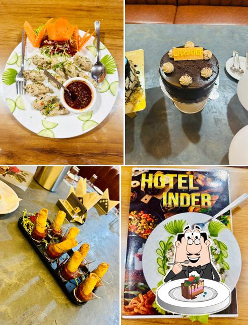 Chocolate cake at Hotel Inder (Inder complex)