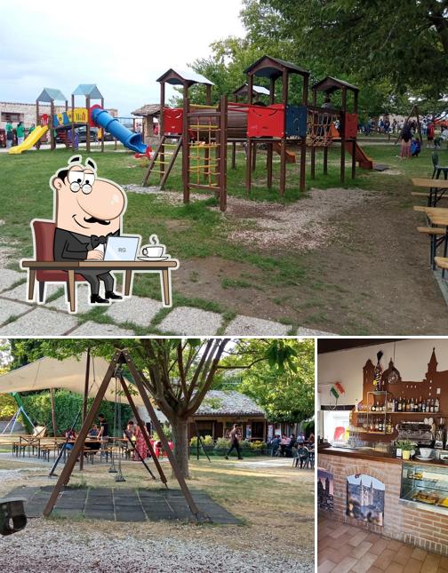 Gli interni di La Fortezza Bar & Ristoro