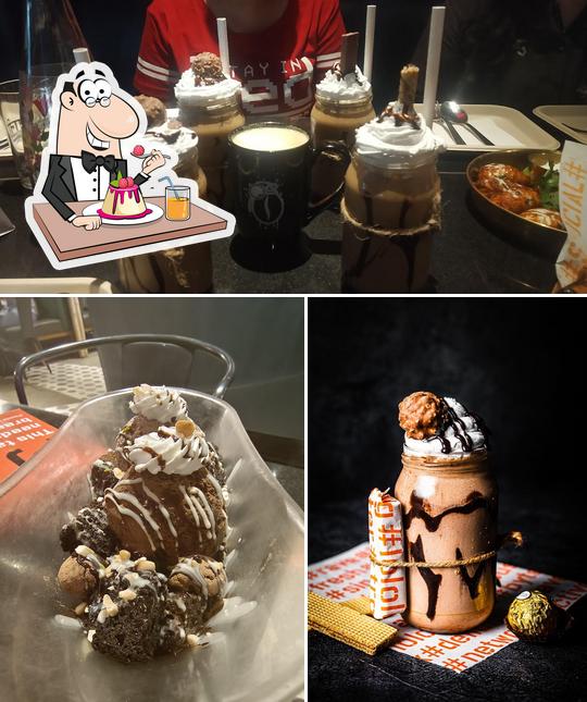 Ring Road Social serves a selection of desserts