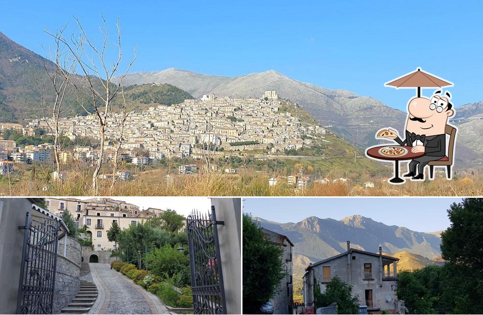 Goditi la vista dagli esterni di Albergo Ristorante Villa San Domenico