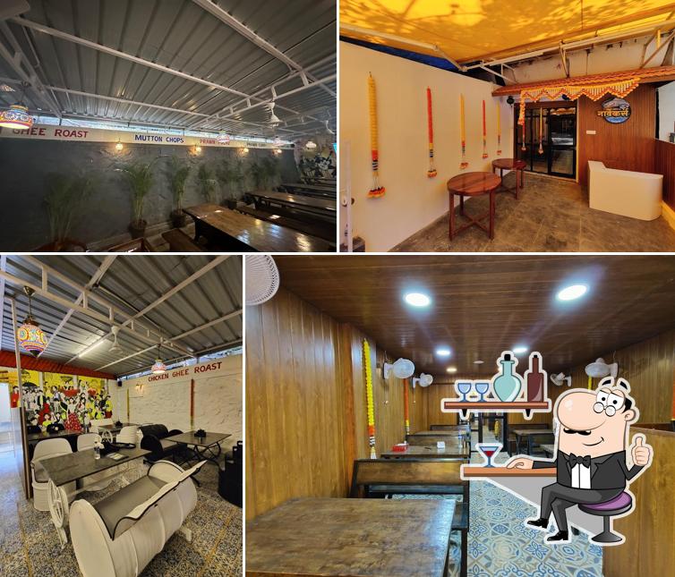 Take a seat at one of the tables at Curry in a Hurry