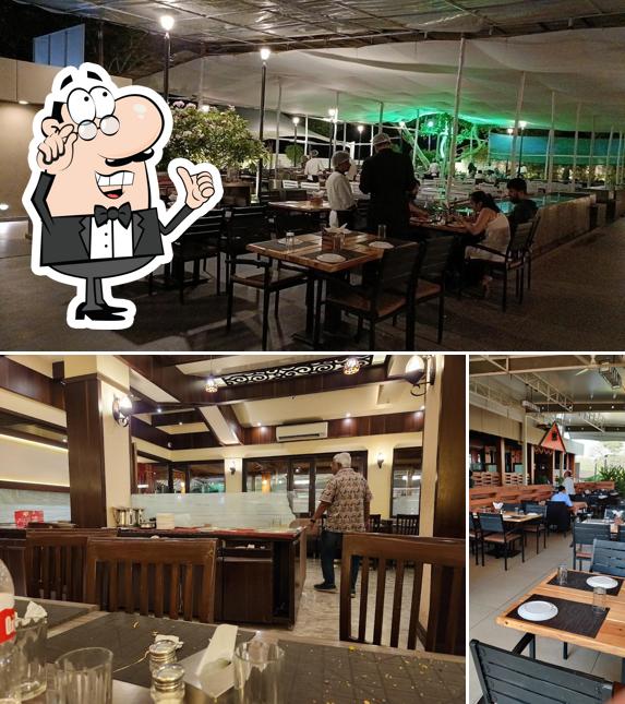 Check out how Hotel Pune Gate Garden Family Restaurant looks inside