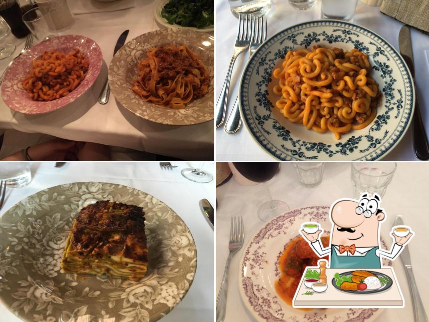 Platti al Trattoria La Montanara