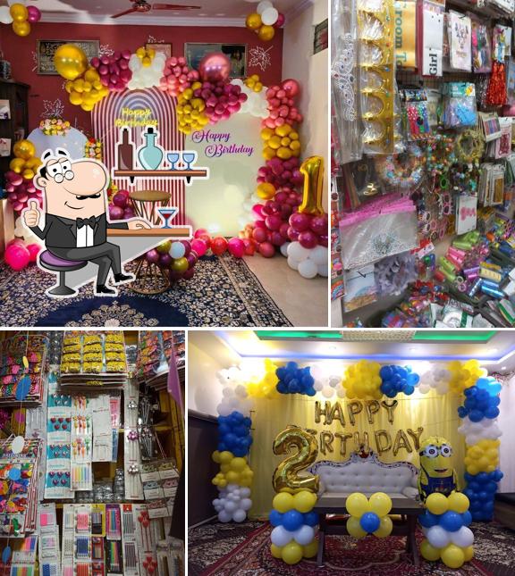 Check out how Lakshmi Narayan Balloon Store & Bakery looks inside