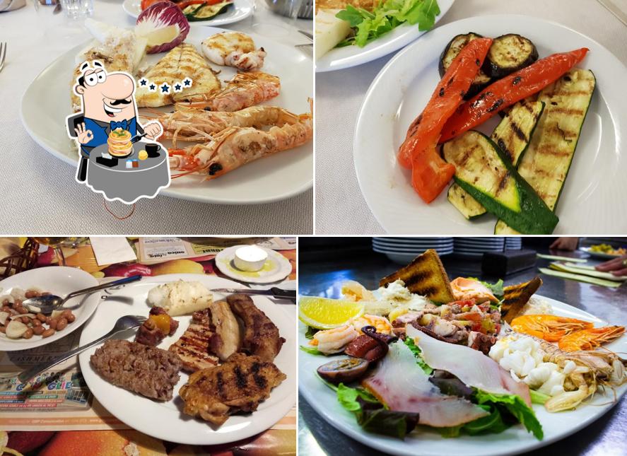 Platti al Ristorante Trattoria alla Cacciatora