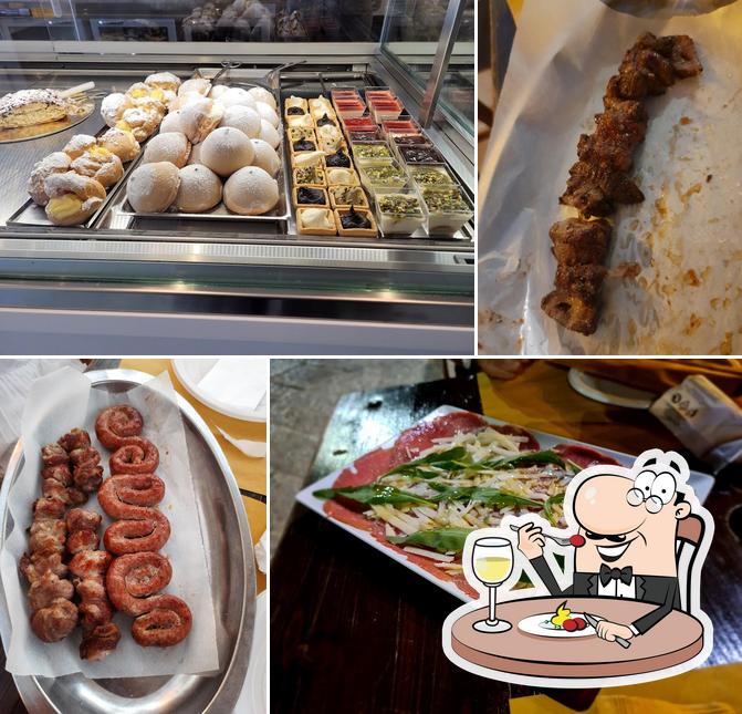 Platti al Braceria Sabatelli