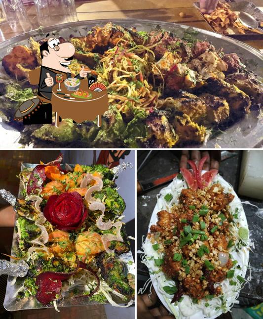 Food at Maitri katta