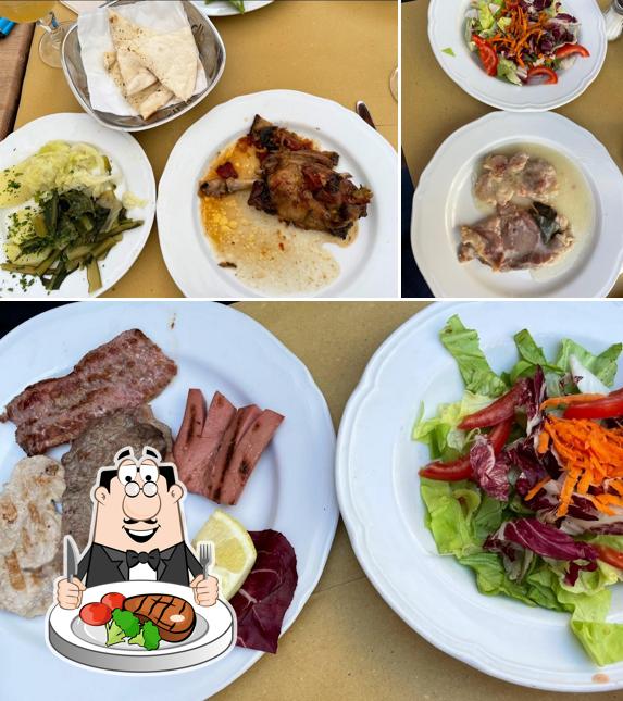 Prenditi i un pasto a base di carne a Osteria La Tana del Ghiottone