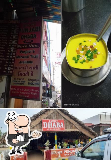 See the pic of Punjabi Dhaba
