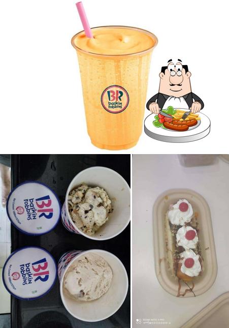 The restaurant's food and beverage