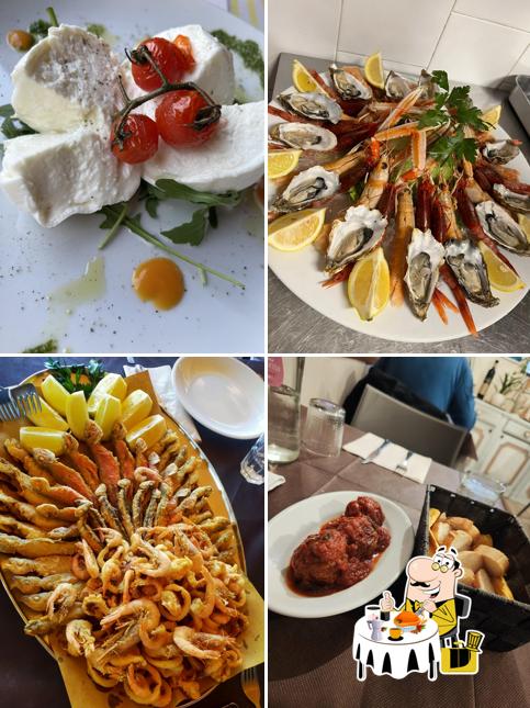 Platti al La Taverna di Pulcinella