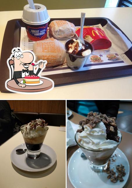 McDonald's Civitavecchia serve un'ampia varietà di dessert