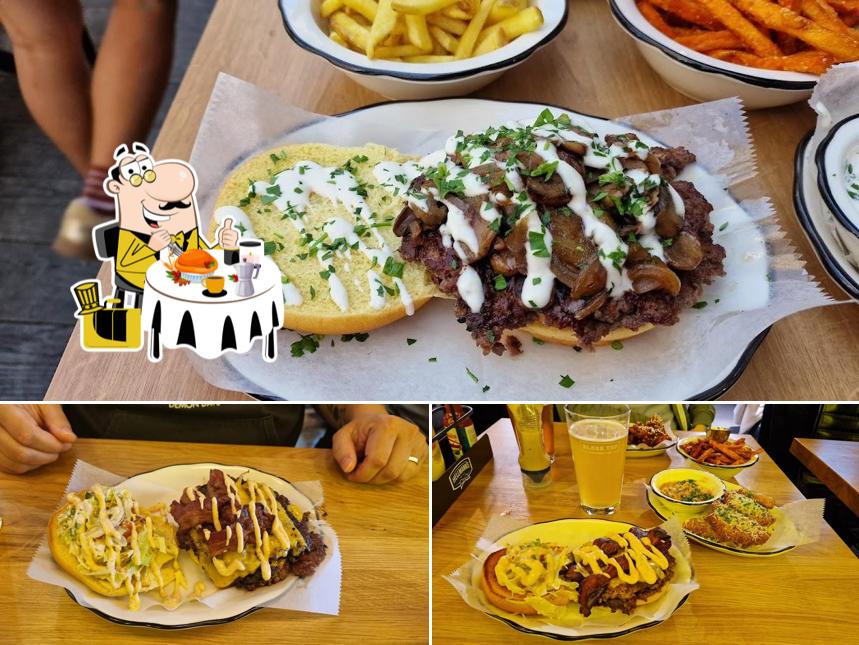 Cibo al Black Tap Singles & Doubles Lausanne