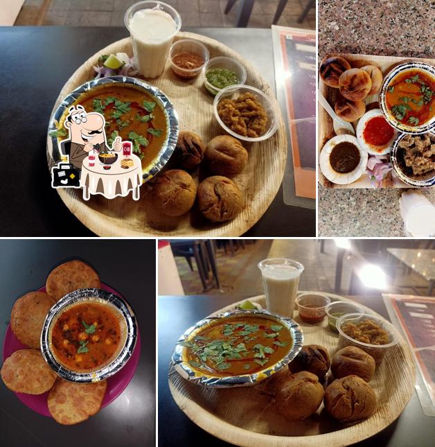 Food at KANHA JI DAL BATI