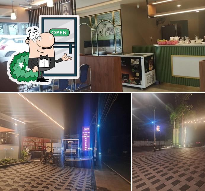 The exterior of Ponpulari Ice Cream Parlour