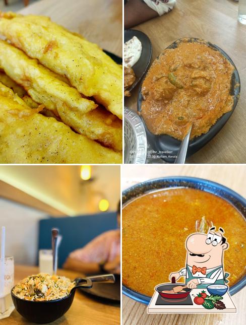 Chicken curry at Silverplates Restaurant