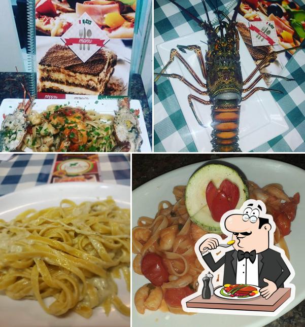 Comida em Basilico Pizzas & Massas