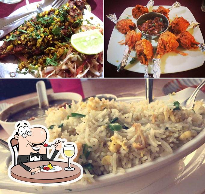 Food at Hotel Kinara