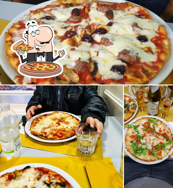 Scegli tra le molte varianti di pizza