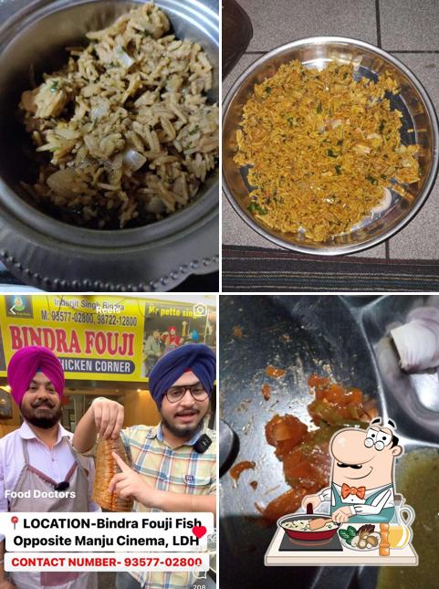 Fried rice at Bindra Fish Corner