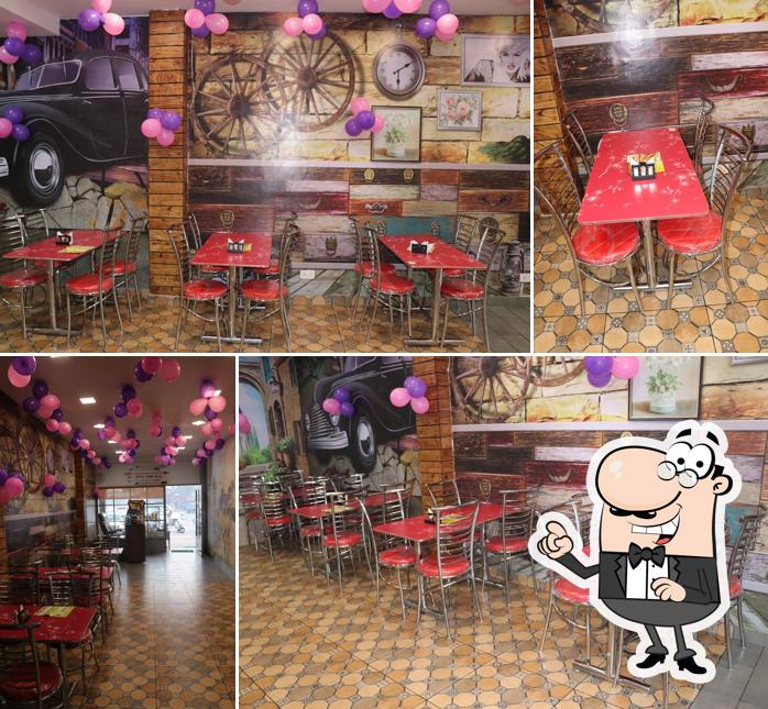 The interior of Sardarji Malai Chaap Wale