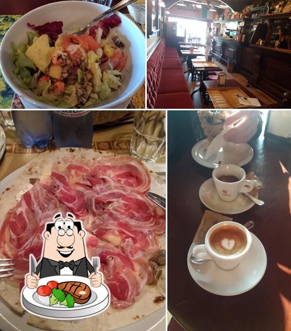 Ordina i un pasto a base di carne a The Grey Cat Pub