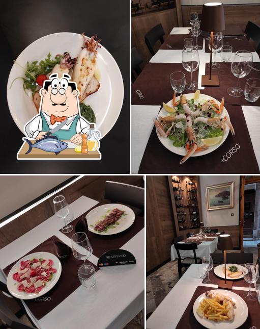 Salmone grigliato al Restaurant Corso