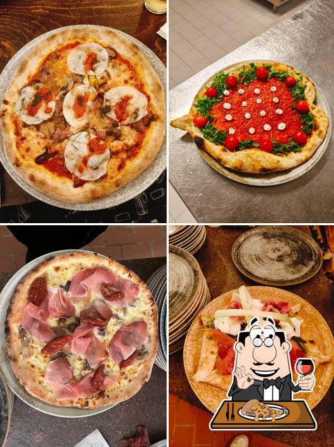 Prenditi una pizza a Ristorante Pizzeria Aquila Bianca