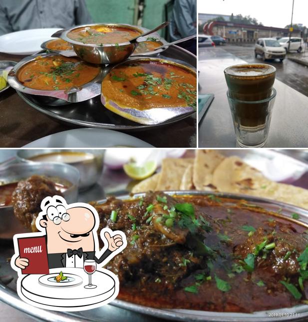 The restaurant's food and beer