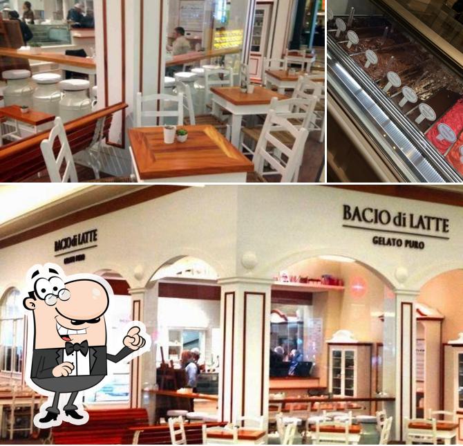 Entre diferentes coisas, interior e exterior podem ser encontrados no Bacio di Latte - Shopping Eldorado