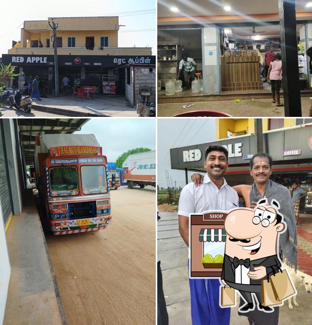 Check out how Red Apple looks outside