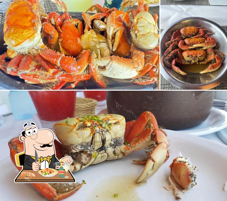 Caranguejos em Barraca do Caranguejo