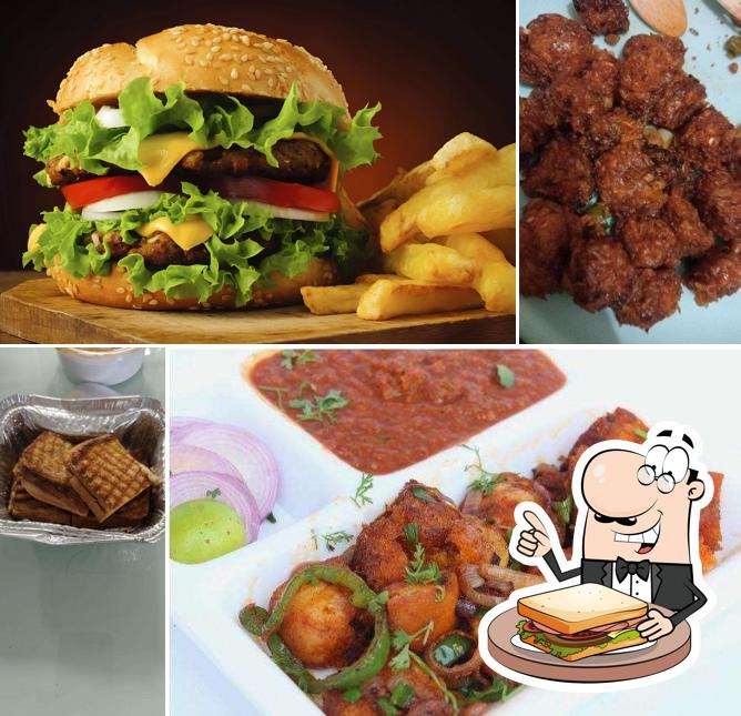 Grilled cheese sandwich at Bombay Juice