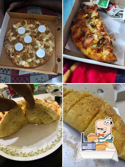 Garlic bread at Chilli Indiana