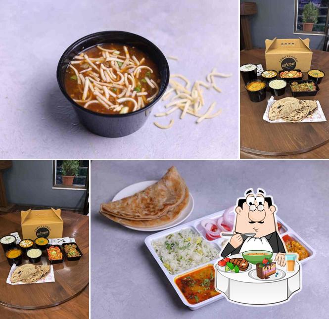 Hot and sour soup at REE'STORY - Unlimited Multi Cuisine Food