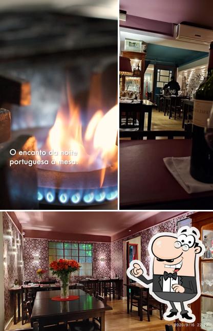 O interior do Lisboa Gastronomia