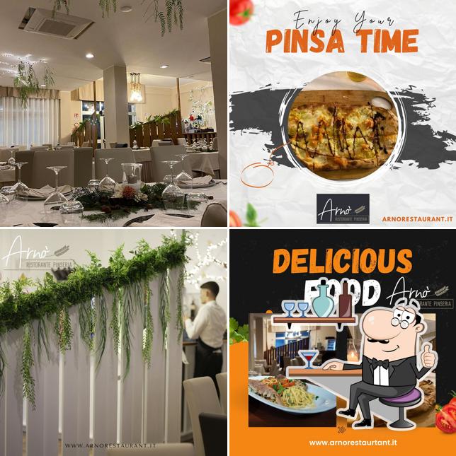 Dai un'occhiata agli interni di Arnò Ristorante e Pinseria