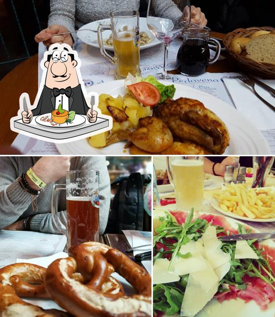 Platti al Birreria Pedavena