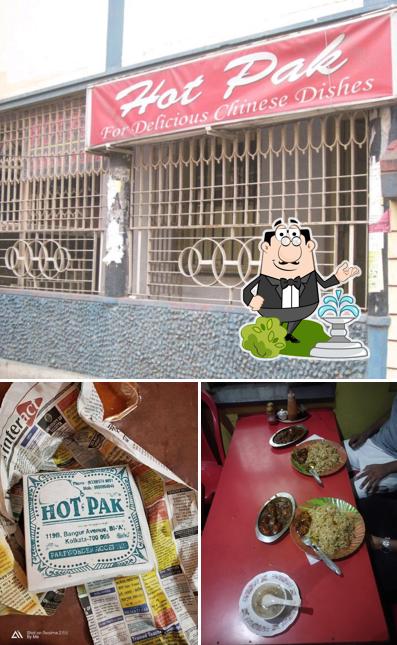 The exterior of Hot Pak Restaurant