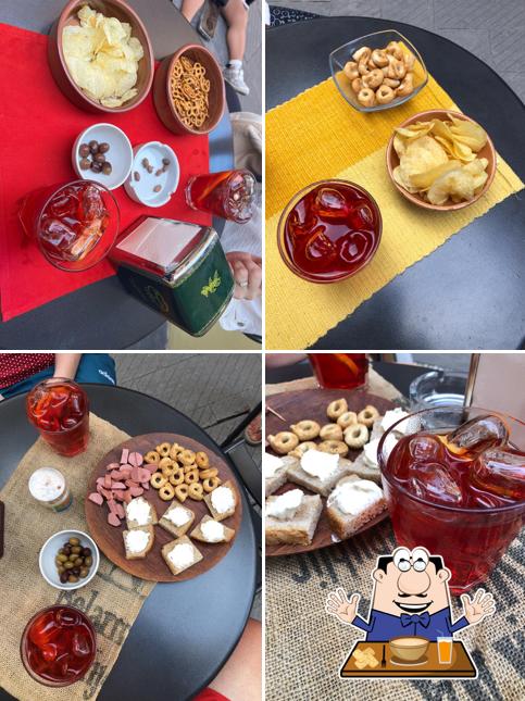 Platti al Bar Caffetteria Maxinin