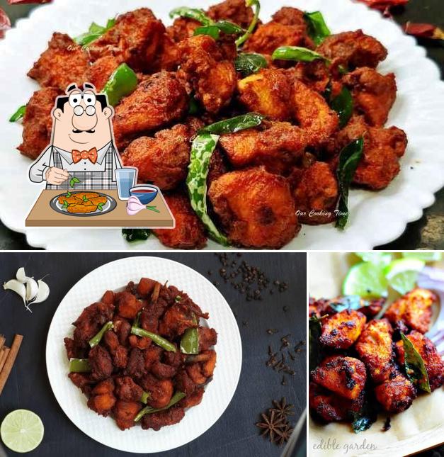 Chicken wings at Cheeky Chef Cooking