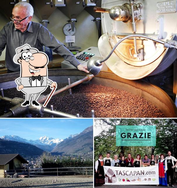 La immagine di esterno e interni da La Maison Du Cafè - Caffè Ollietti