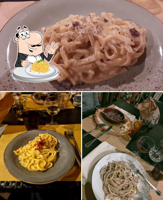 Spaghetti alla carbonara al Il Grottino