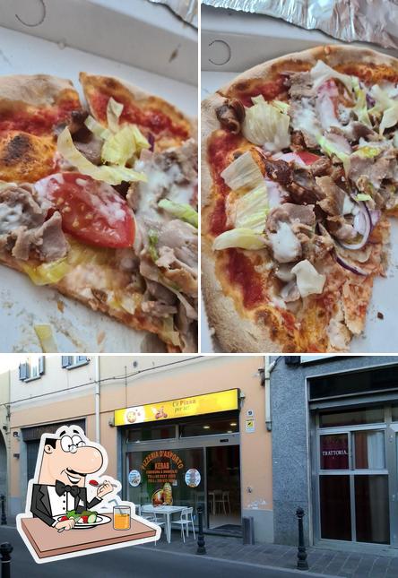 C'e Pizza Per Te si caratterizza per la cibo e interni