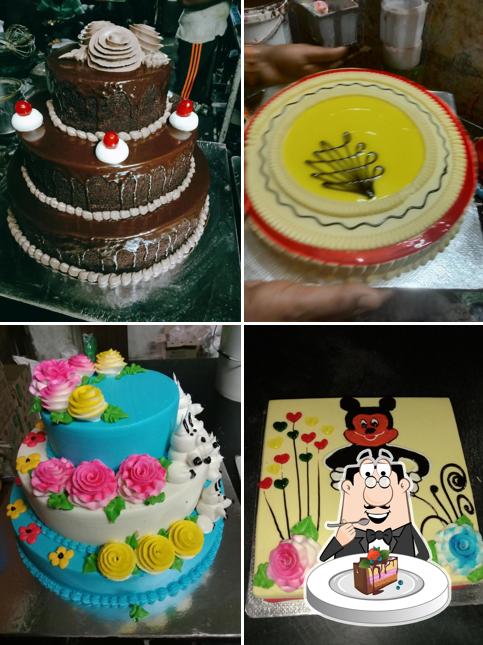 Chocolate cake at V.B. Cake Palace And Sweet